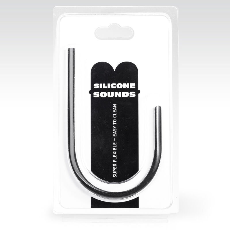 All Black Silicone Urethral Probe - Image 2