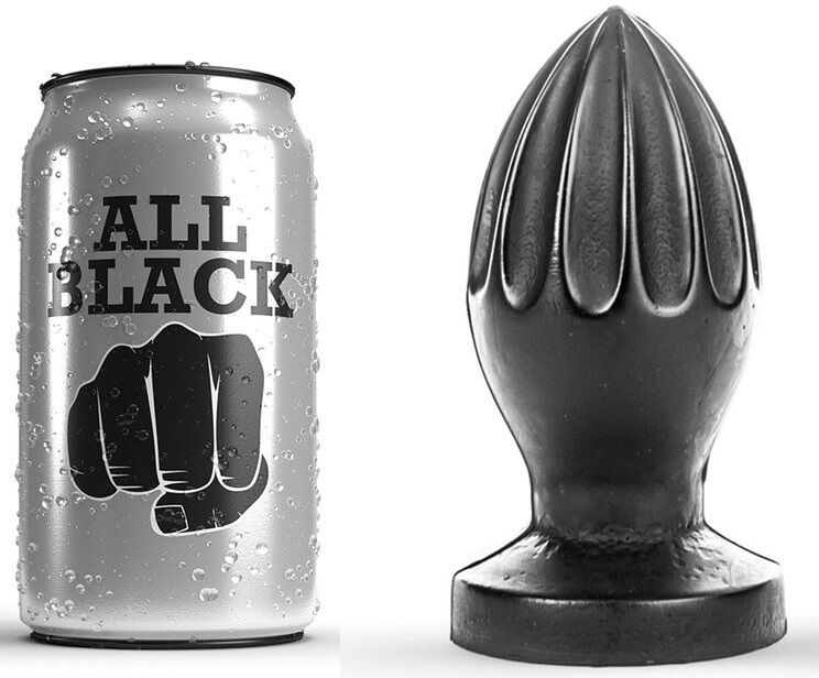 All Black Anal Plug - Image 7
