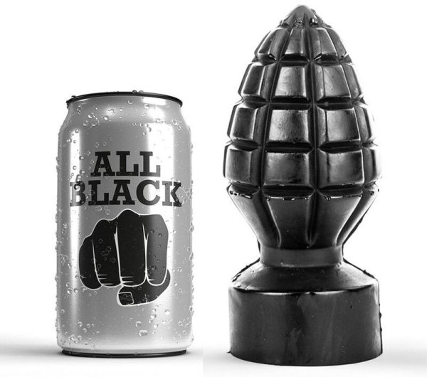 All Black Anal Plug