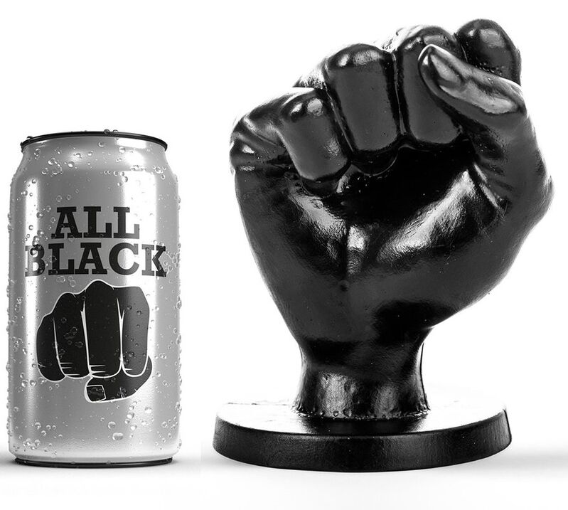 All Black Anal Fist — 14 cm