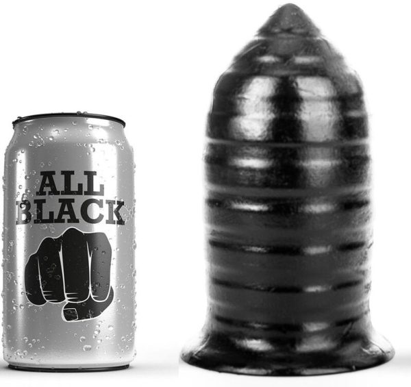 All Black Anal Plug — 16 cm