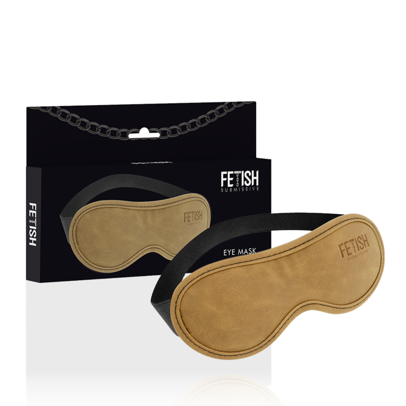 Fetish Submissive Origin - Vegan Leather Mask With Neoprene Lining - Image 2