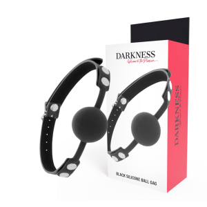 Darkness Silicone Gag