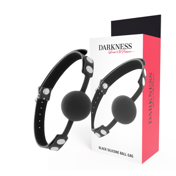 Darkness Silicone Gag