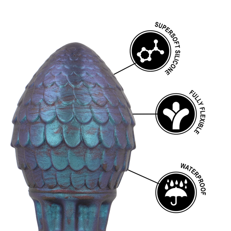 Epic Vrakos Dragon Egg Anal Plug — S - Image 5