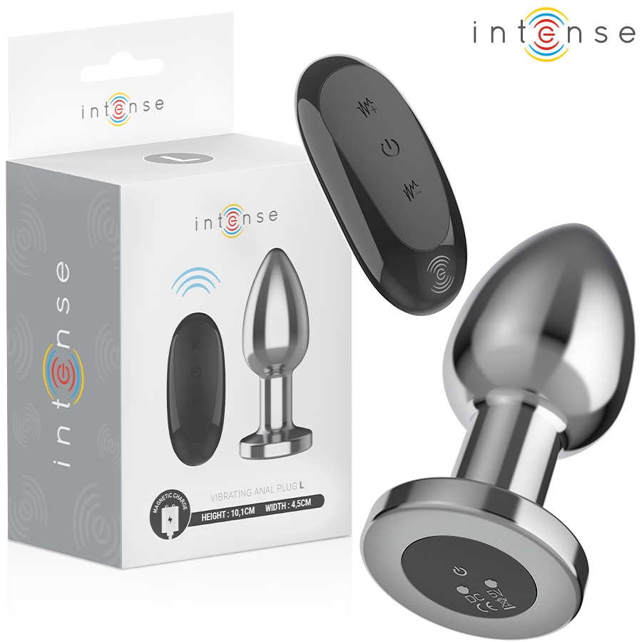 Intense Metal Vibrating Anal Plug — L