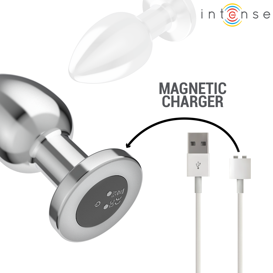 Intense Metal Vibrating Anal Plug — L - Image 6