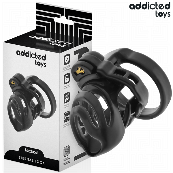 Addicted Toys Locked - Eternal Lock Penis Cage 9 cm