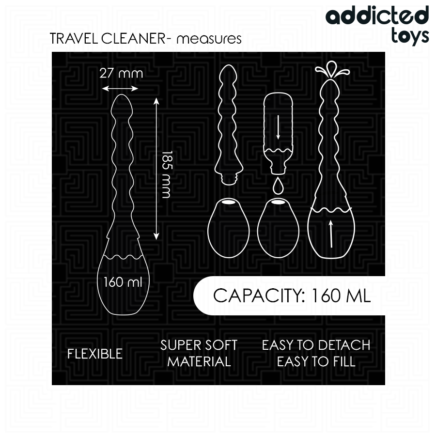 Addicted Toys Travel Anal Cleaner — Model 2 - Image 5