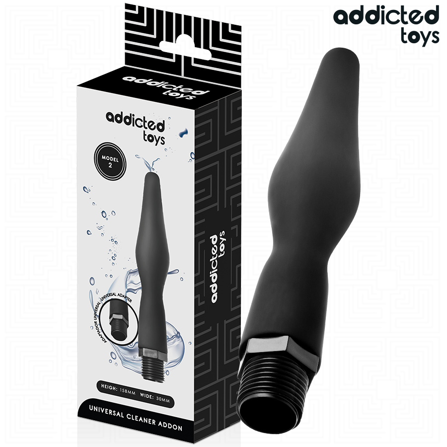 Addicted Toys Anal Cleaner with Universal Adapter — Model 2
