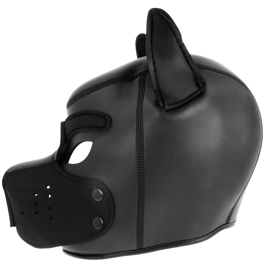 Darkness Neoprene Dog Mask With Removable Muzzle - Image 9