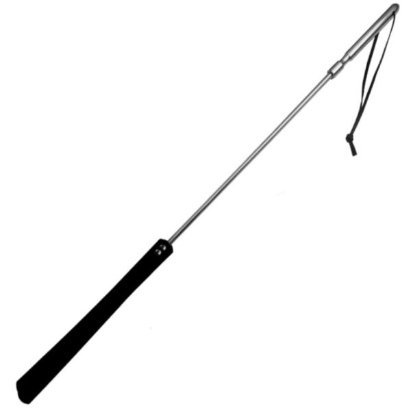 Metal Hard - Original Leather And Metal Whip 70cm