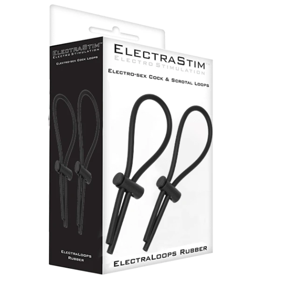 Electrastim - Rubber Adj. Cock And Scrotal Loops - Image 2