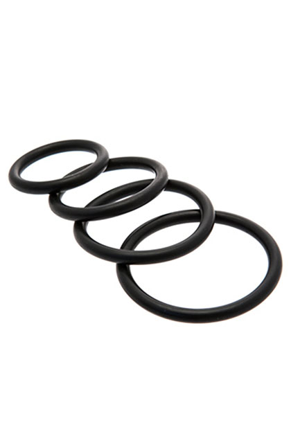 Sportsheets O-Rings Set for Strap-Ons (4 Sizes)