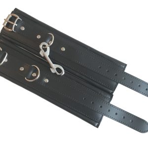 Padded Leather Ankle Cuffs