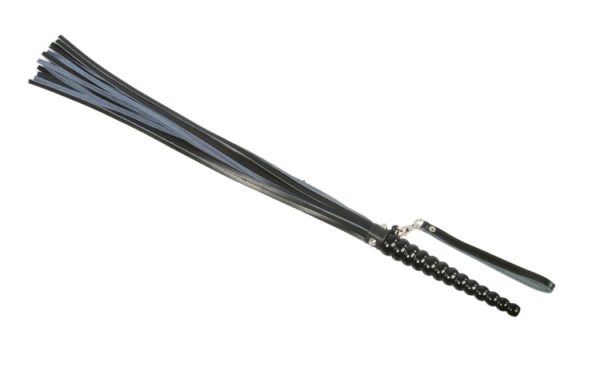 Whip with Lacquered Wooden Handle