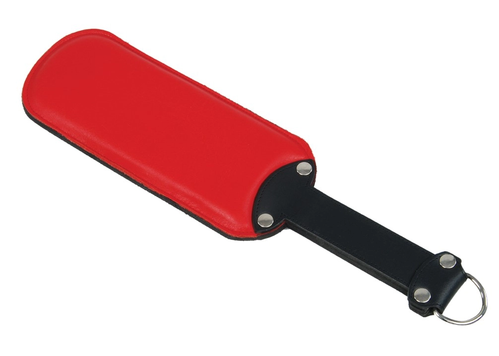 Padded Red Leather Paddle