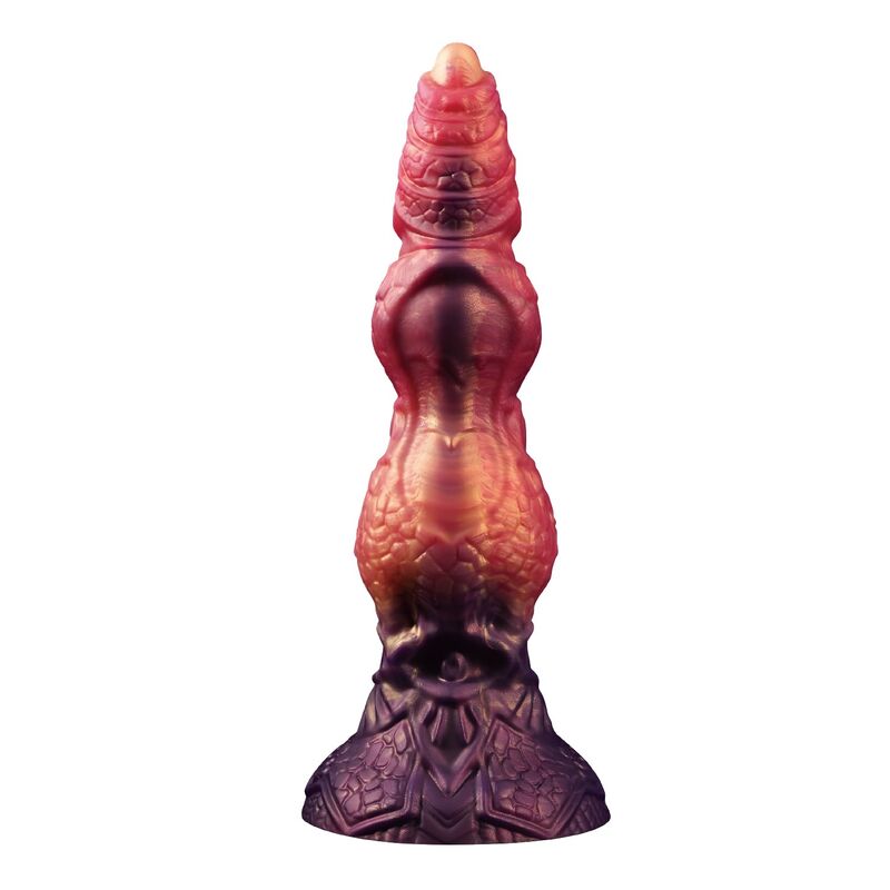 Power Monsters – Savage Beastlord Tricolor Fantasy Silicone Dildo 24 cm Ø 5 cm